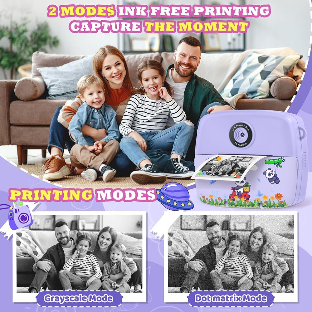 Thumbnail 6 de CNAPXAIA Appareil Photo Enfants 32GB