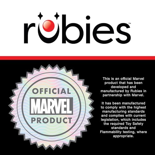 Thumbnail 5 de Rubies Disfraz Capitán América Jumpsuit y máscara licencia Marvel