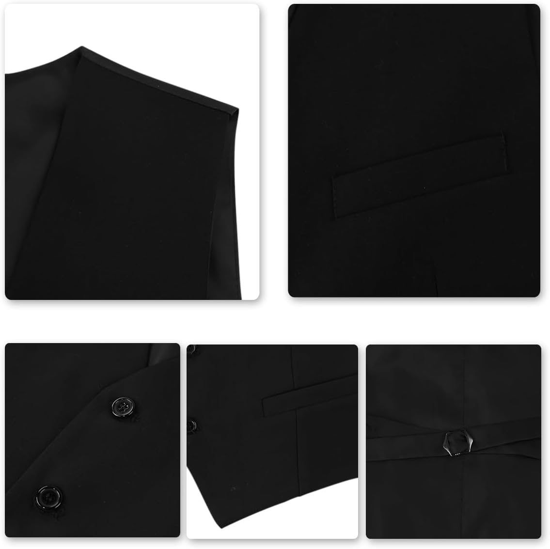 Thumbnail 4 de Costume homme 3 pièces slim fit YOUTHUP : blazer, gilet et pantalon