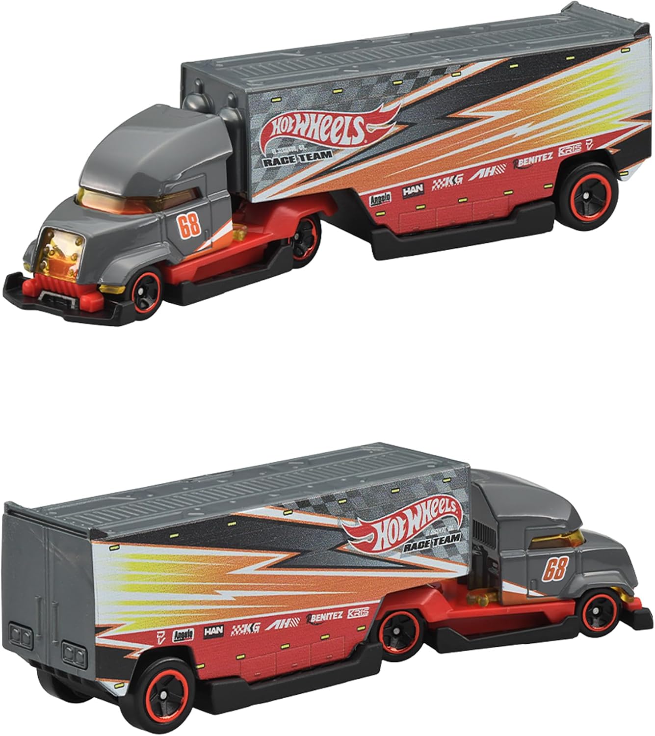 Detalle 2 de Hot Wheels HYT56-986D トラック フリートアソート ミニカー 6台入り 1/64スケール