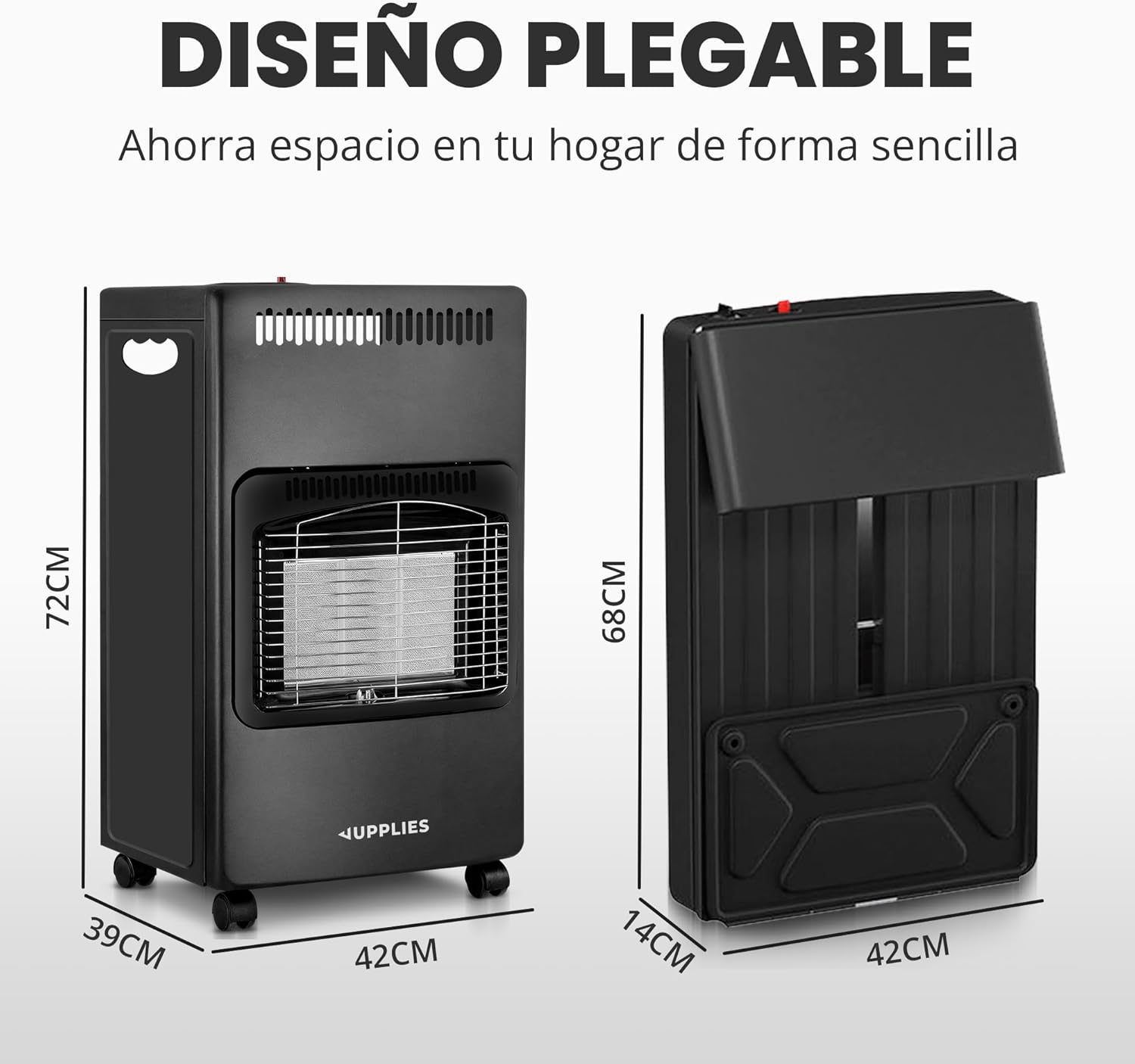 Thumbnail 1 de JUPPLIES Estufa de Gas Butano 4200 W