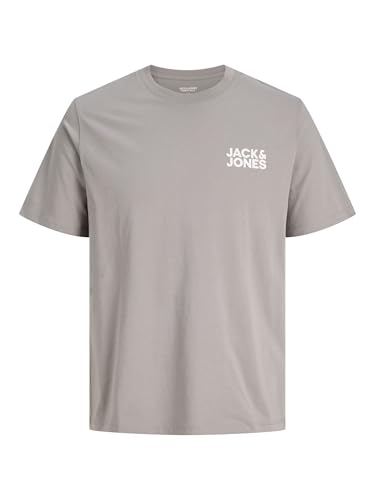 Detalle de Jack & Jones Jjecorp Logo Tee S O-Neck Noos, Ultimate Grey, M