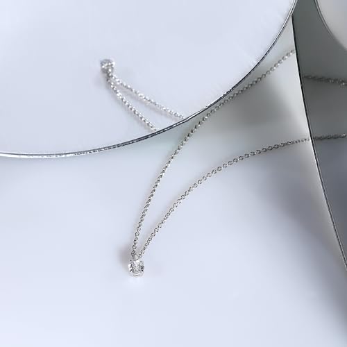 Detalle 2 de Morellato Collana Donna in Argento 925‰, Zirconi, Collezione Tesori, Punto luce – SAIW156