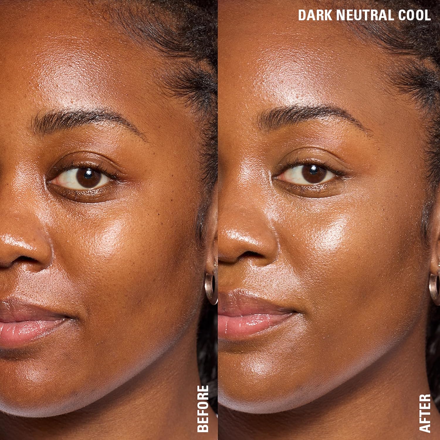 Thumbnail 4 de Revolution Beauty London Revolution Skin Silk Glow Tint Transparenter Foundation Stick (Dark Neutral Cool) – 8 g