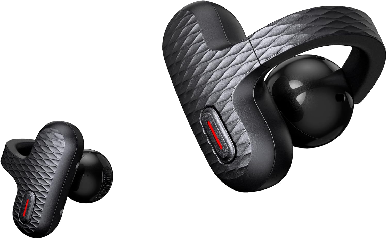 Detalle de Amazfit Up Open-Ear Bluetooth Headphones for Sports (IPX4, AI Noise Reduction)