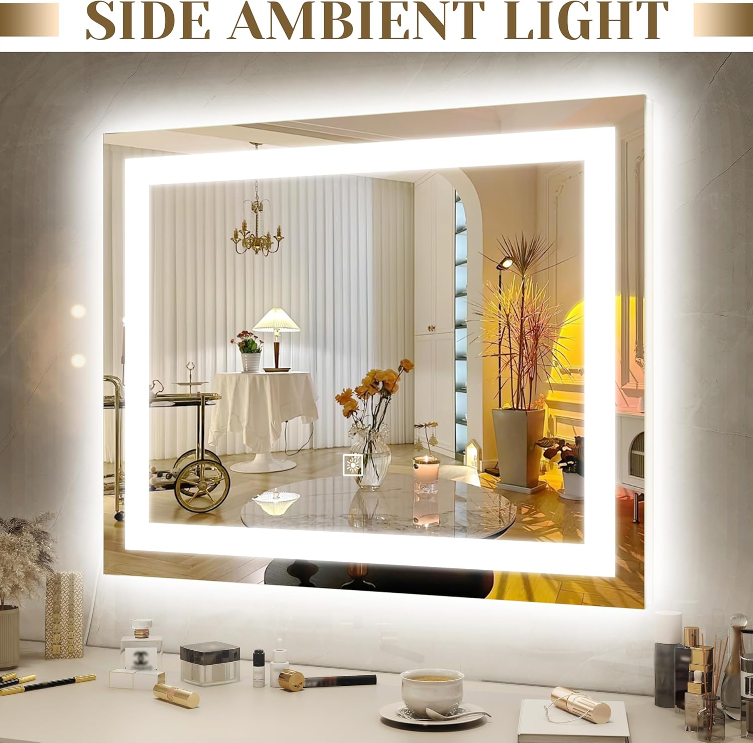 Detalle de ROLOVE 22x20 Lighted Vanity Mirror