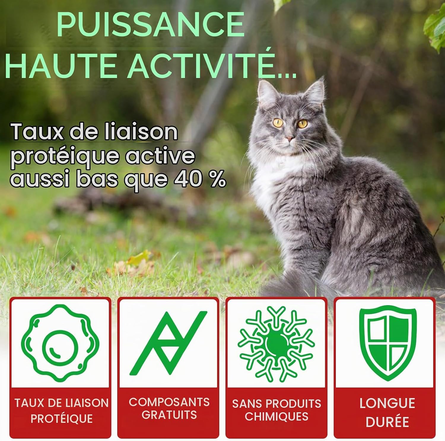 Thumbnail 2 de RoongDuuDll ND-CAT-02 urinewegendruppels voor katten, 60 ml