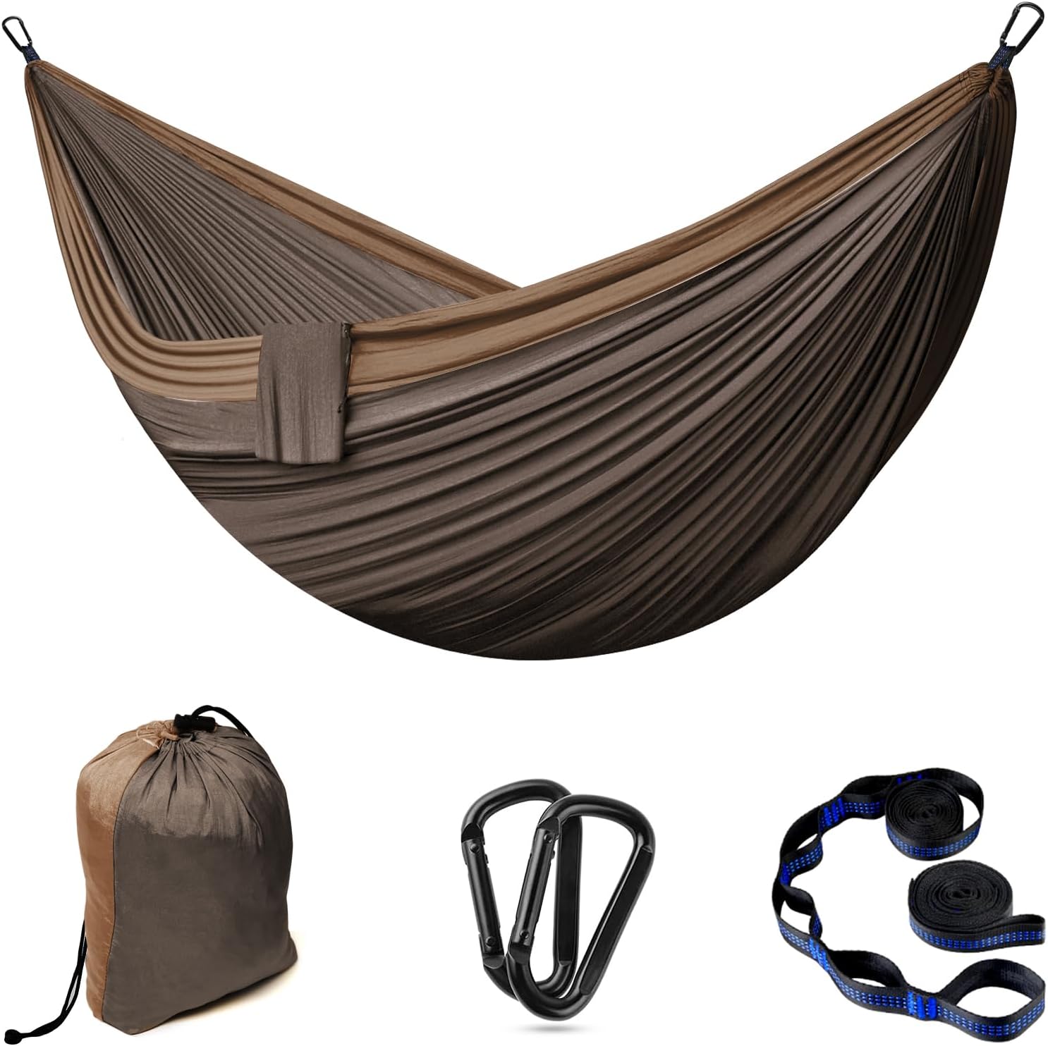 Thumbnail 6 de FORRINX Hängematte Outdoor für 2 Personen, 300×200 cm – ultraleichtes Camping-Reise-Modell bis 300 kg