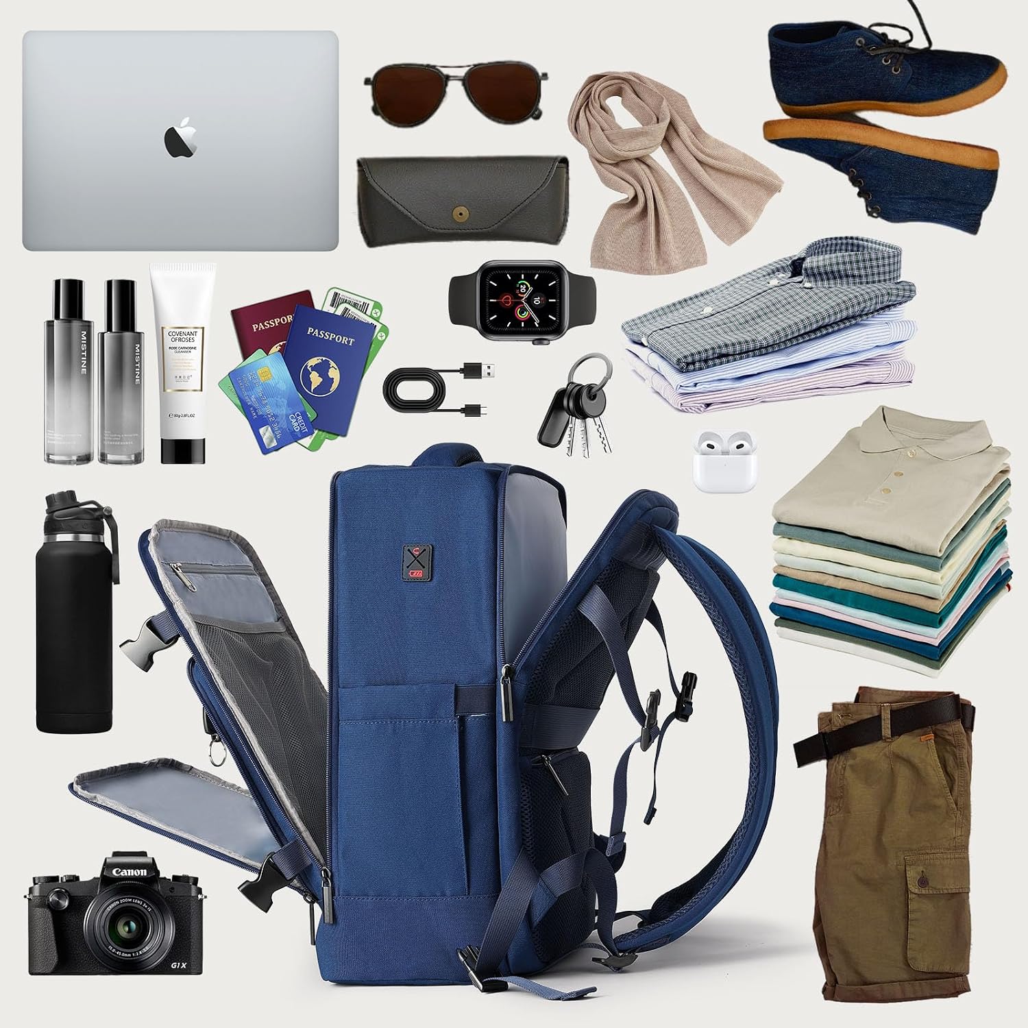 Thumbnail 4 de ZHXX Easyjet Cabin Bag 45x36x20 underseat backpack