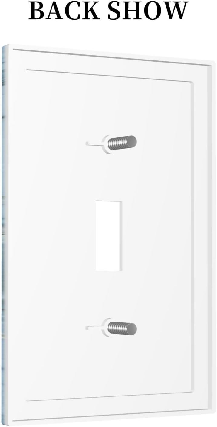 Detalle 2 de Wuyocha Light Switch Wall Plate 1-Gang