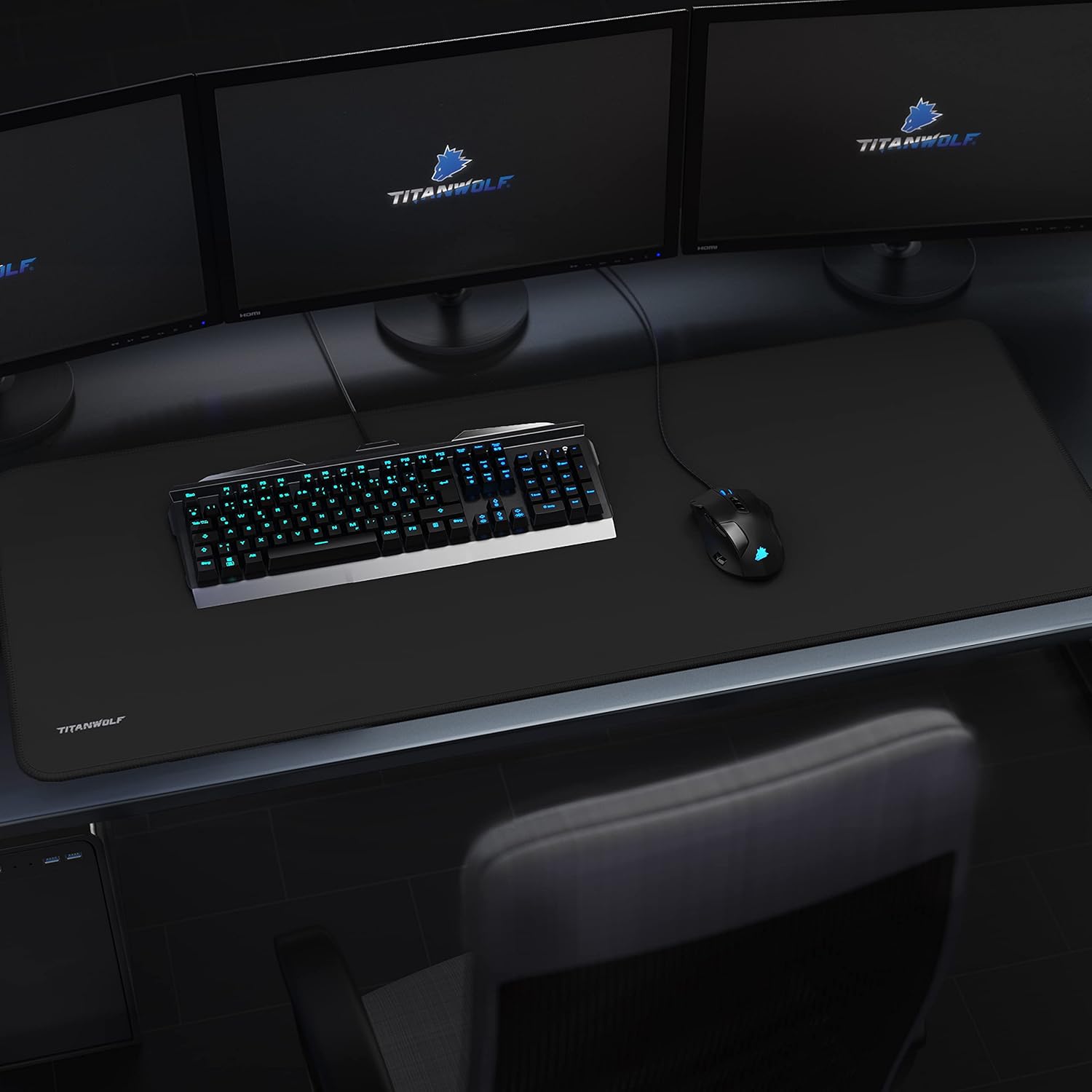 Thumbnail 4 de TITANWOLF Extra Large Gaming Mouse Pad (1000 x 400mm) XXL desk mat