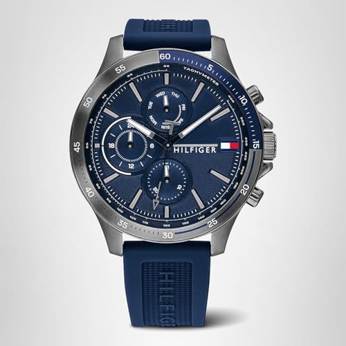 Thumbnail 8 de Tommy Hilfiger Analogue Multifunction Quartz Watch for Men – Navy Blue