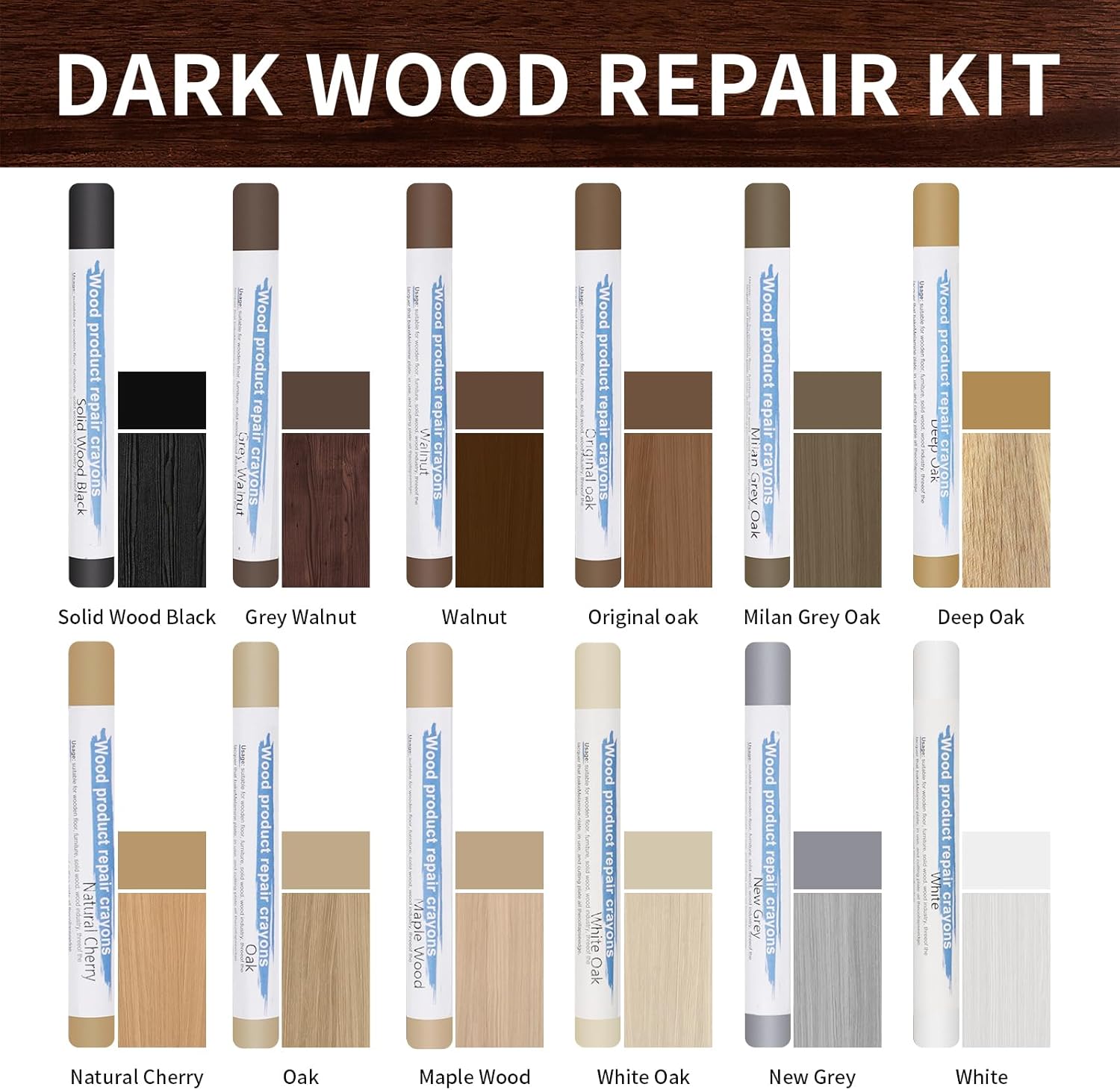 Thumbnail 1 de AN-WATTY Kit stucco cera 12 colori