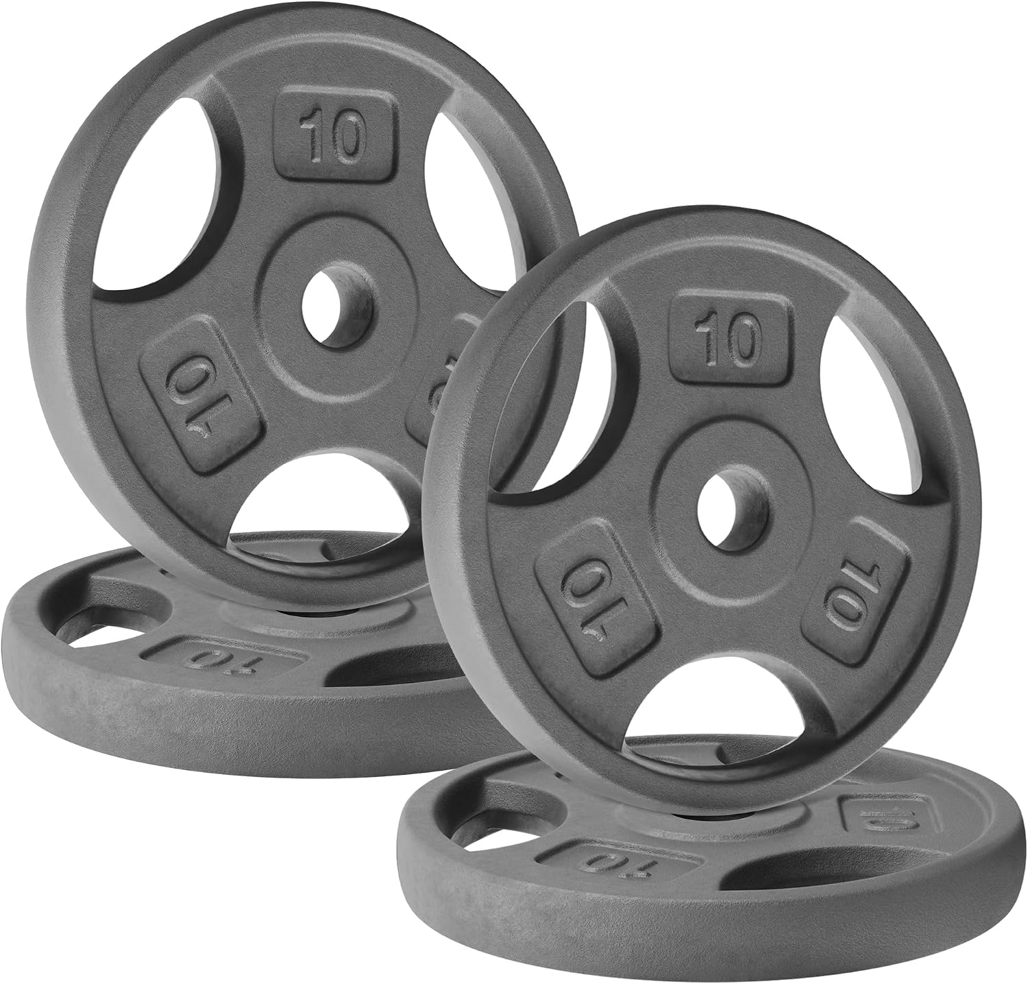 Detalle de Yes4All Cast Iron Weight Plates, 1-Inch