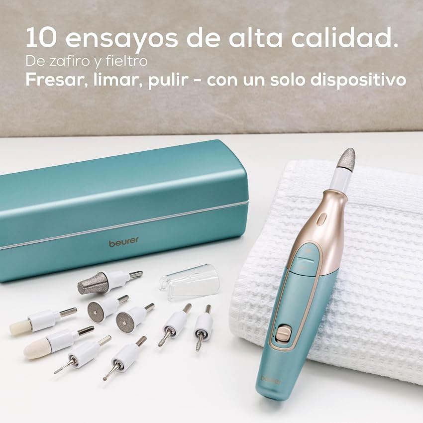 Detalle 1 de Beurer MP 84 Set de manicura eléctrica con accesorios