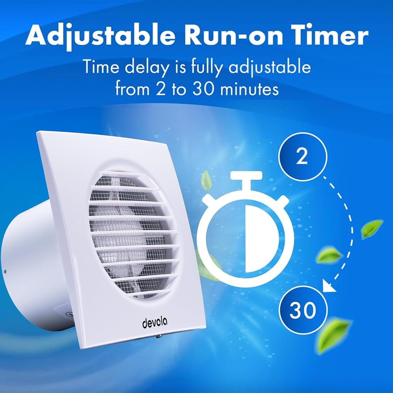 Devola DVF100T 100mm extractor fan