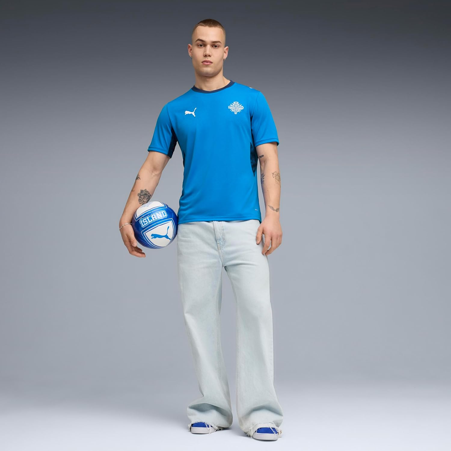 Detalle de PUMA KSI Home Jersey Replica Maillots Homme (Lot de 1)