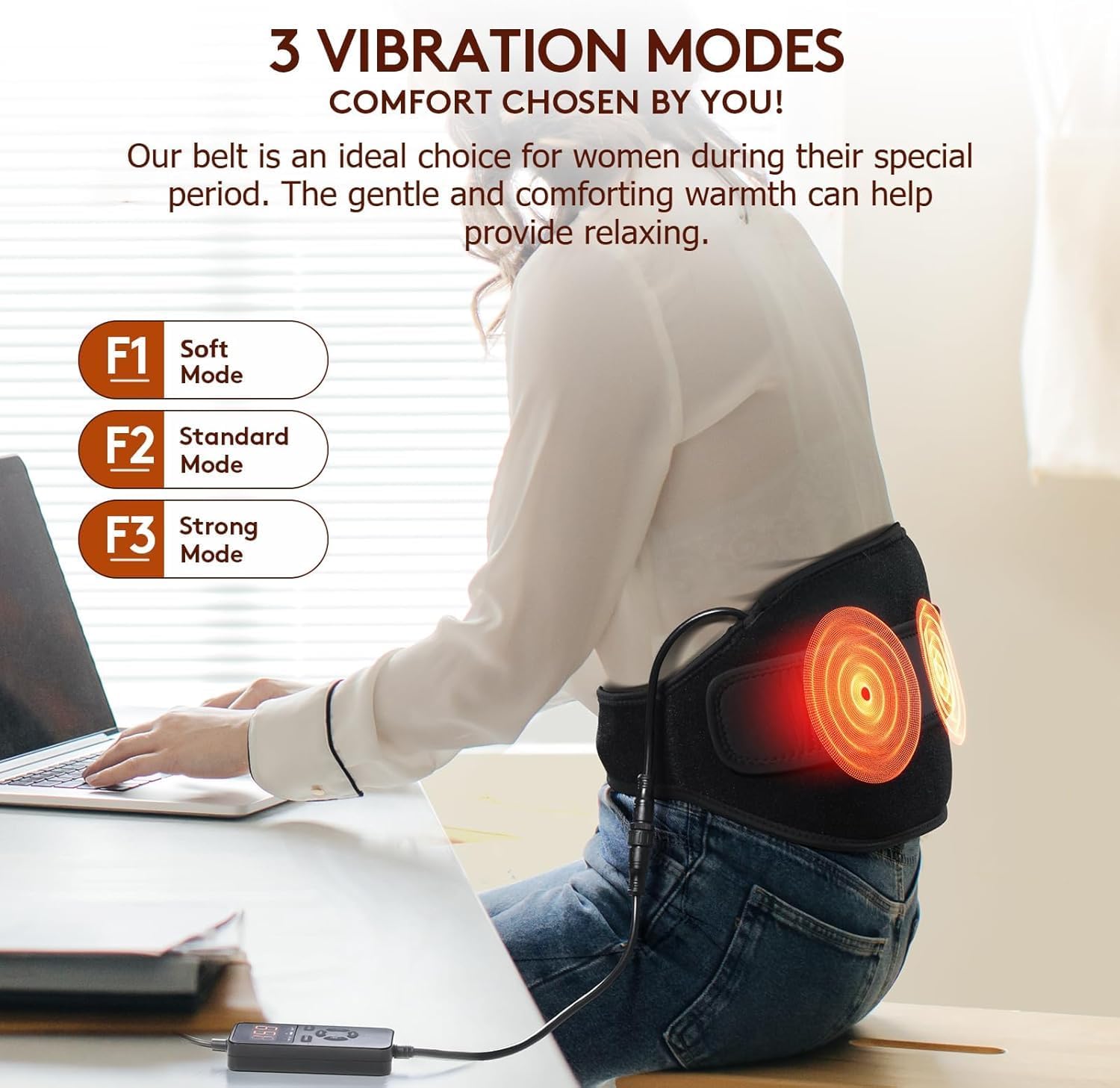 Detalle 2 de UTK Lower Back Heating Pad, XXL