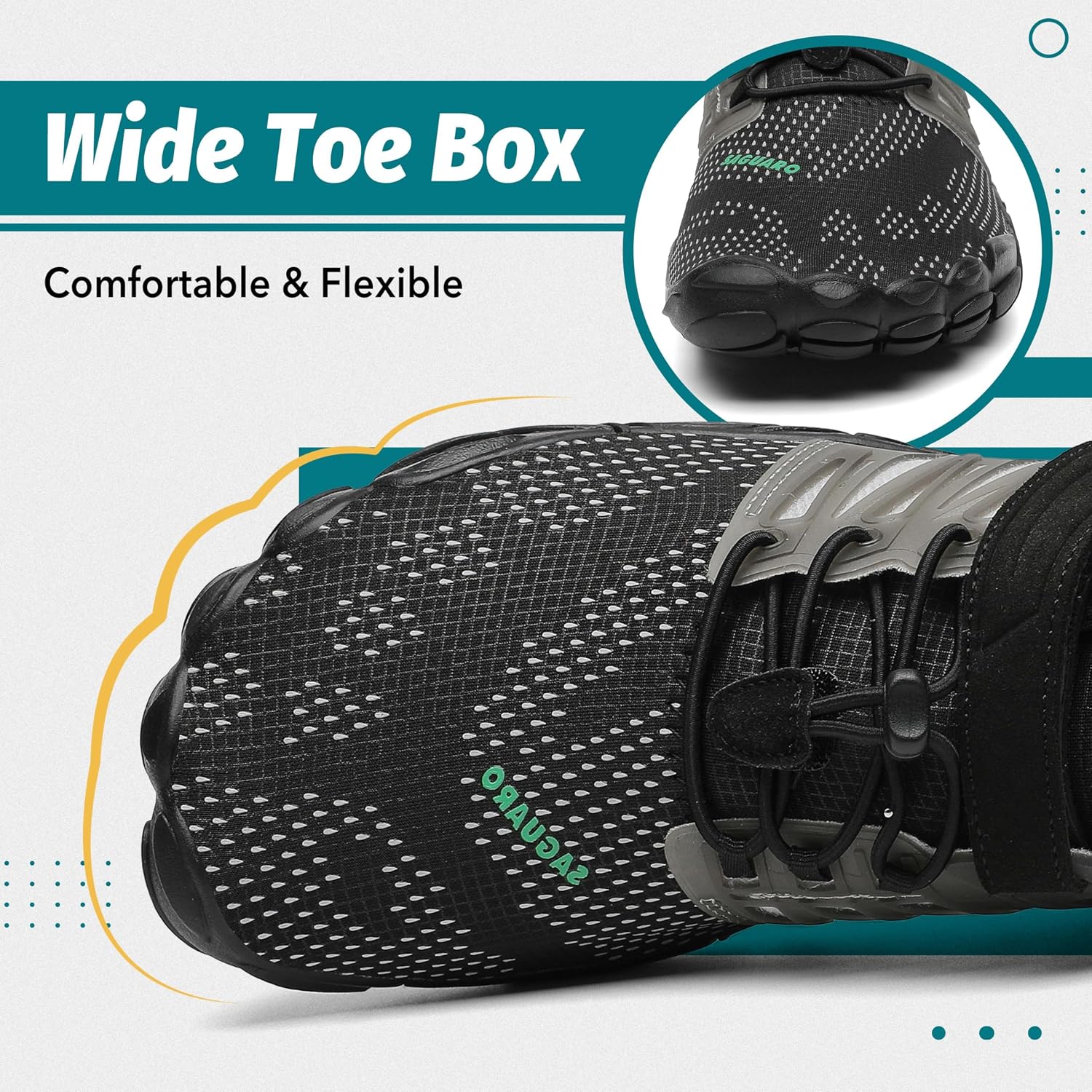 Detalle 2 de SAGUARO Barefoot Trail Zapatillas Ligeras GR.36-48