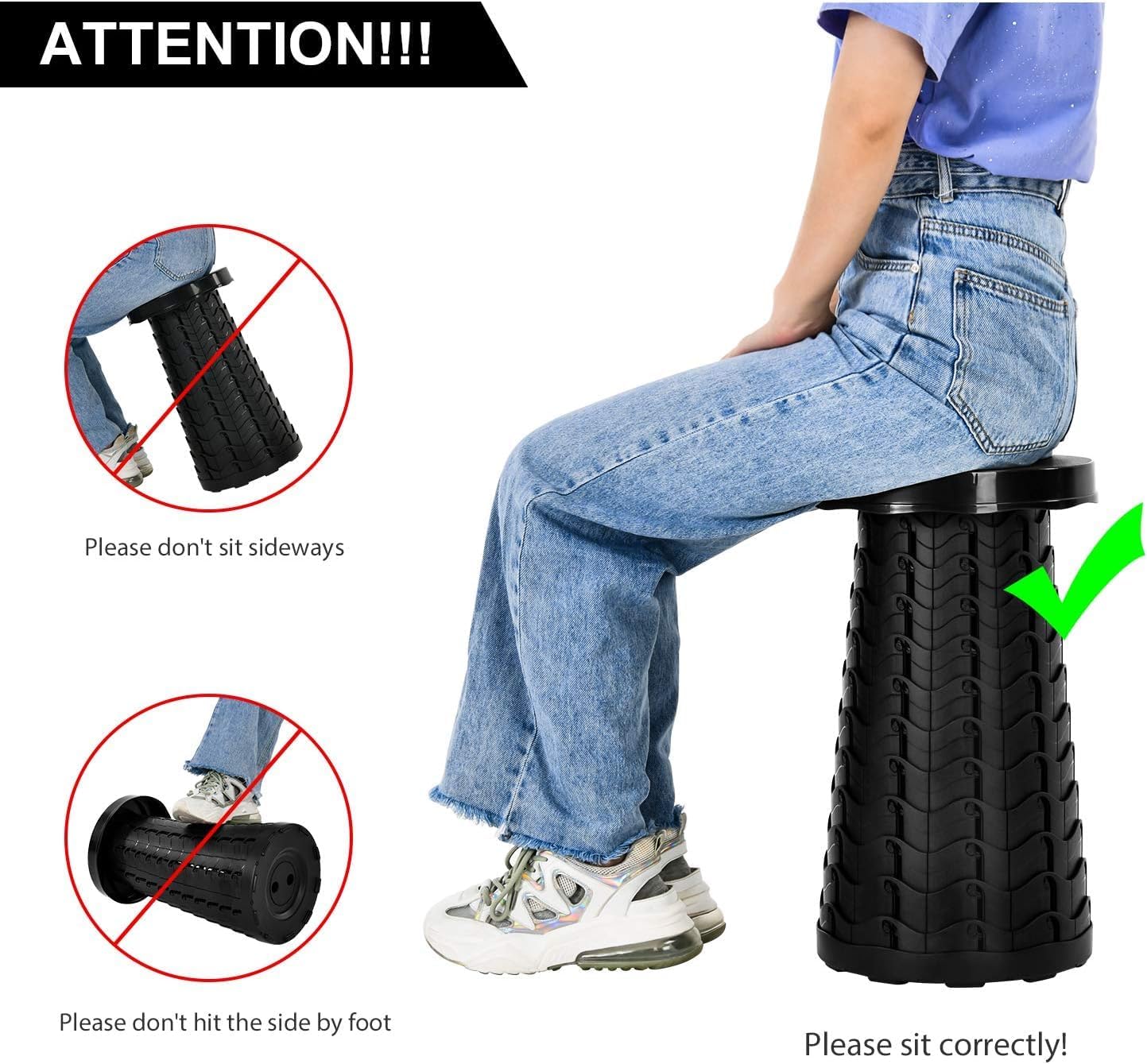 Thumbnail 6 de LUXJET Portable Folding Stool 180kg capacity