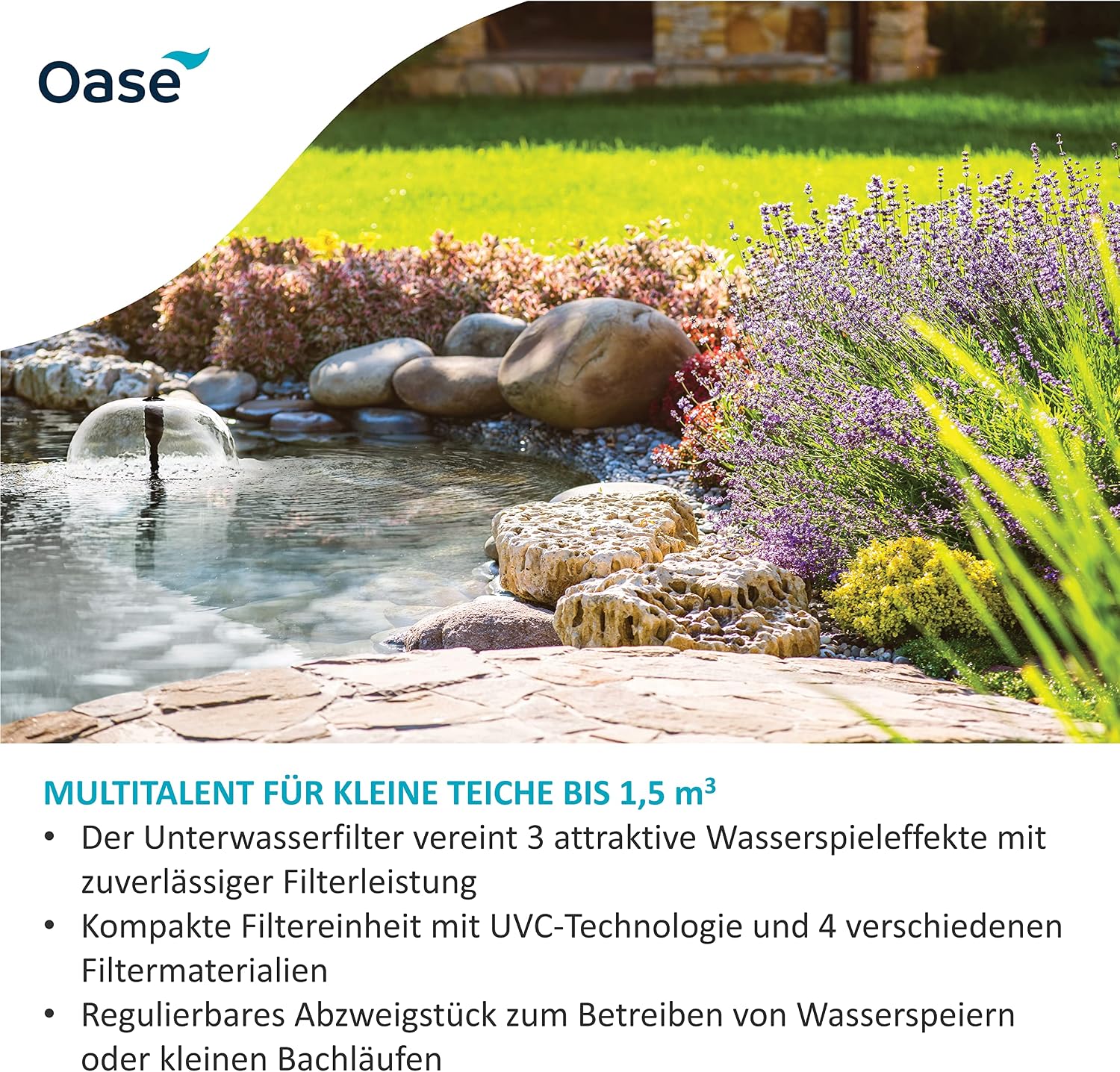 Thumbnail 1 de OASE Filtral UVC-Klärer 1500 Teichfilter