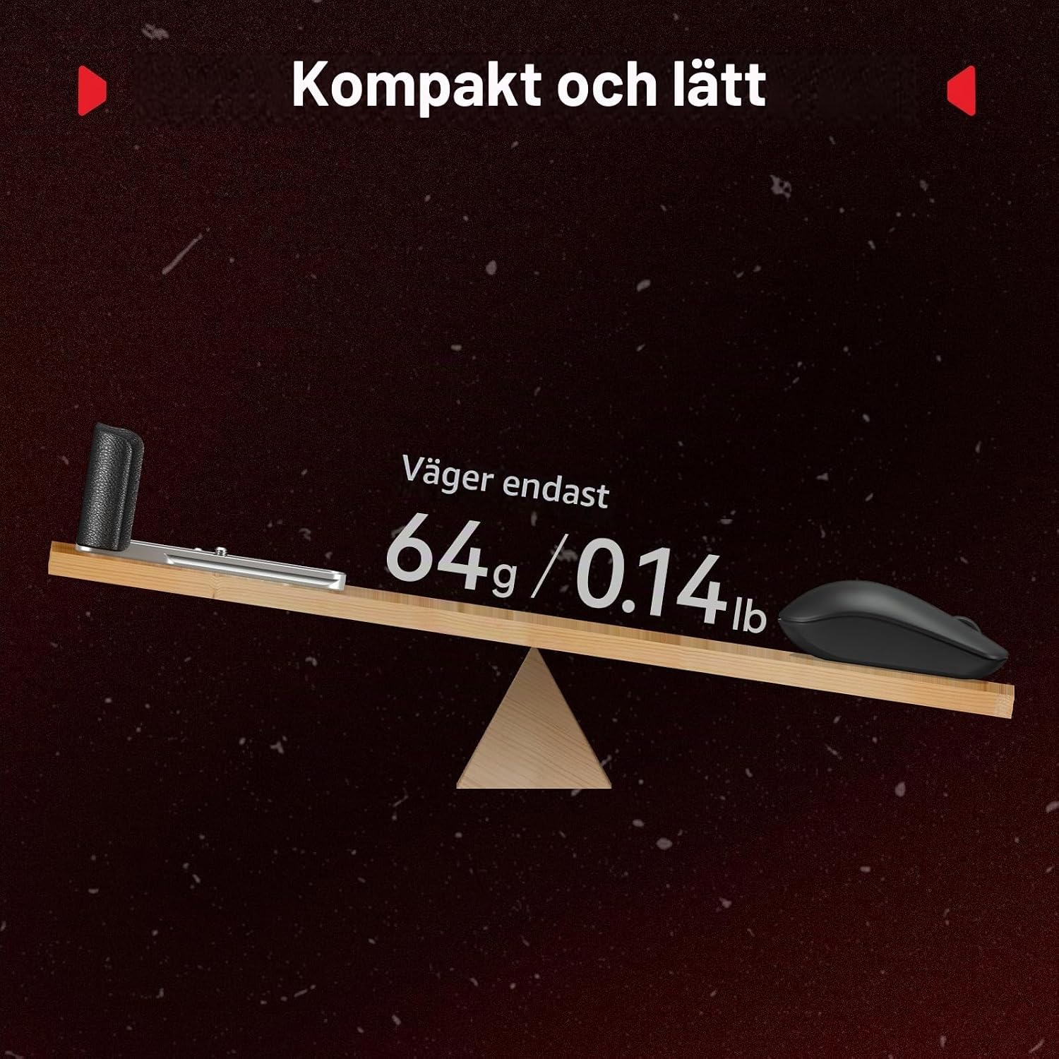 Thumbnail 5 de SMALLRIG 5447 L-format grepp för FUJIFILM X-E5 med Arca-platta