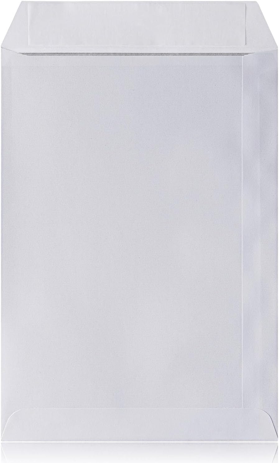 Detalle de LOGIC PACK 100 Briefumschläge DIN B5, weiß, ohne Fenster – selbstklebend (176 × 250 mm, 80 g/m²)