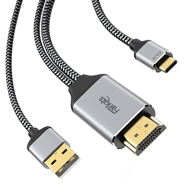 Detalle de Cable HDMI a USB C 4K 60Hz - Perfecto para MacBook Pro 🌟