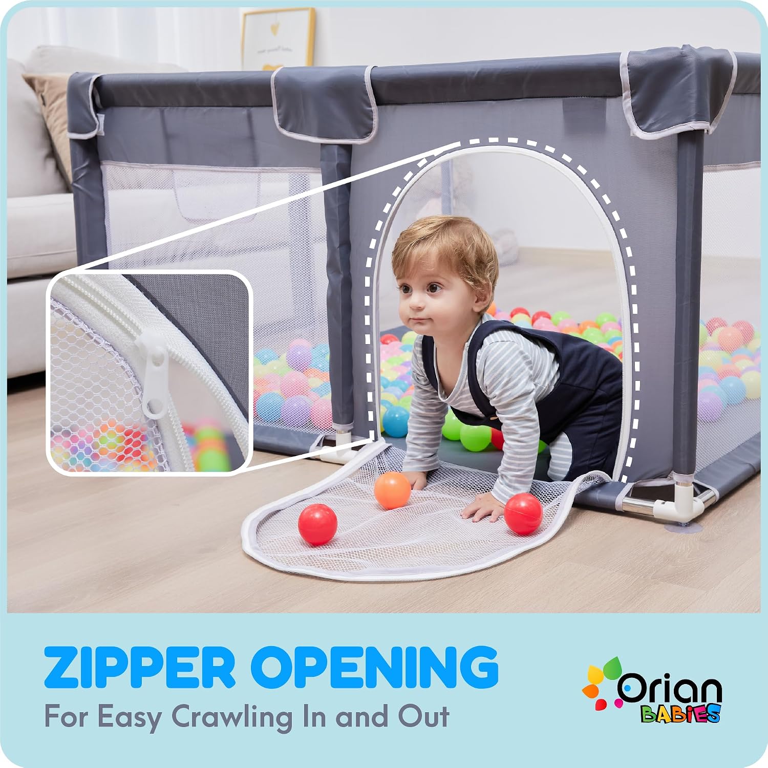 Detalle 2 de Orian Baby Playpen 50x74