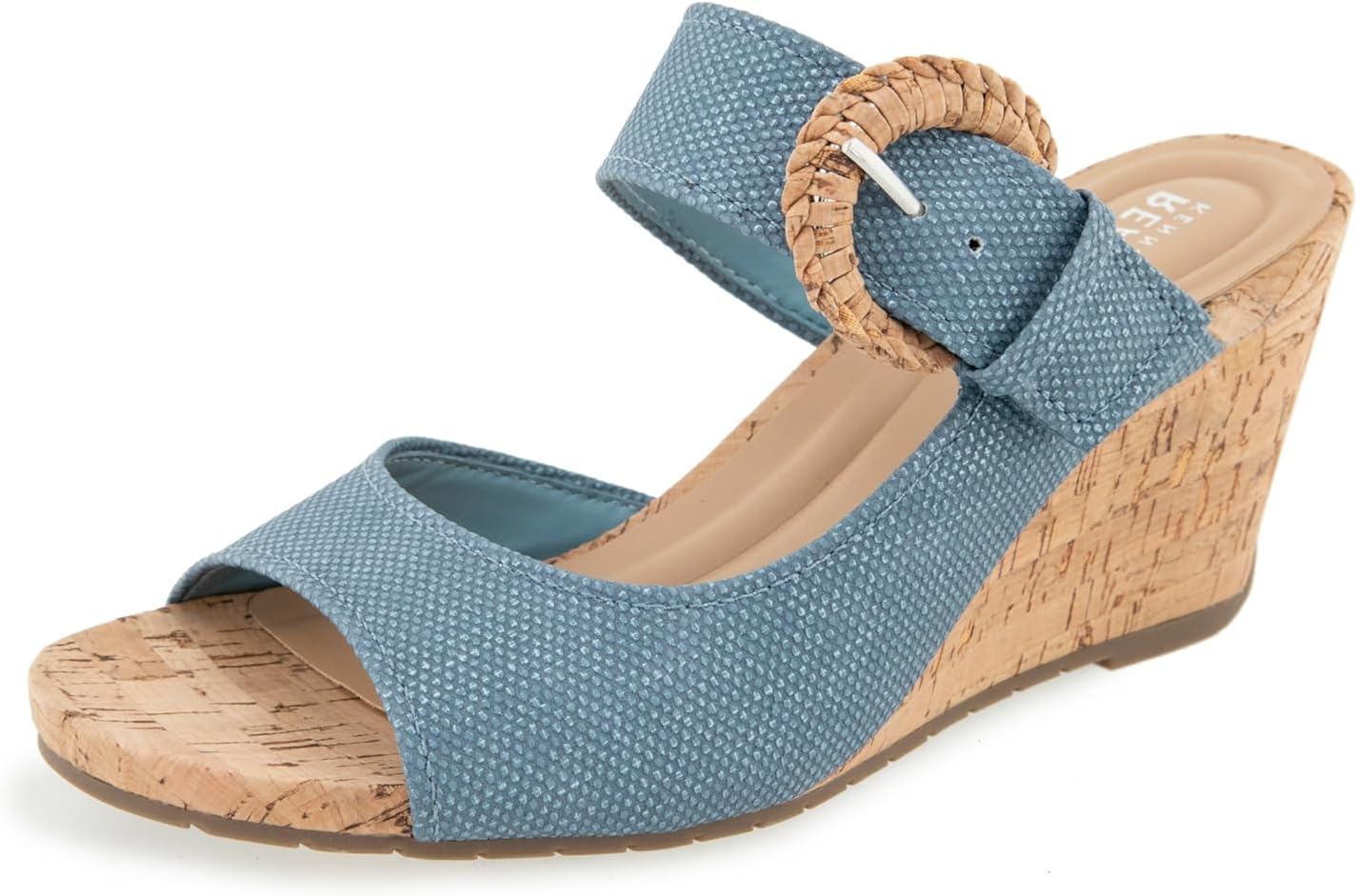 Detalle de Kenneth Cole REACTION Women's Cork Wedge Shoes