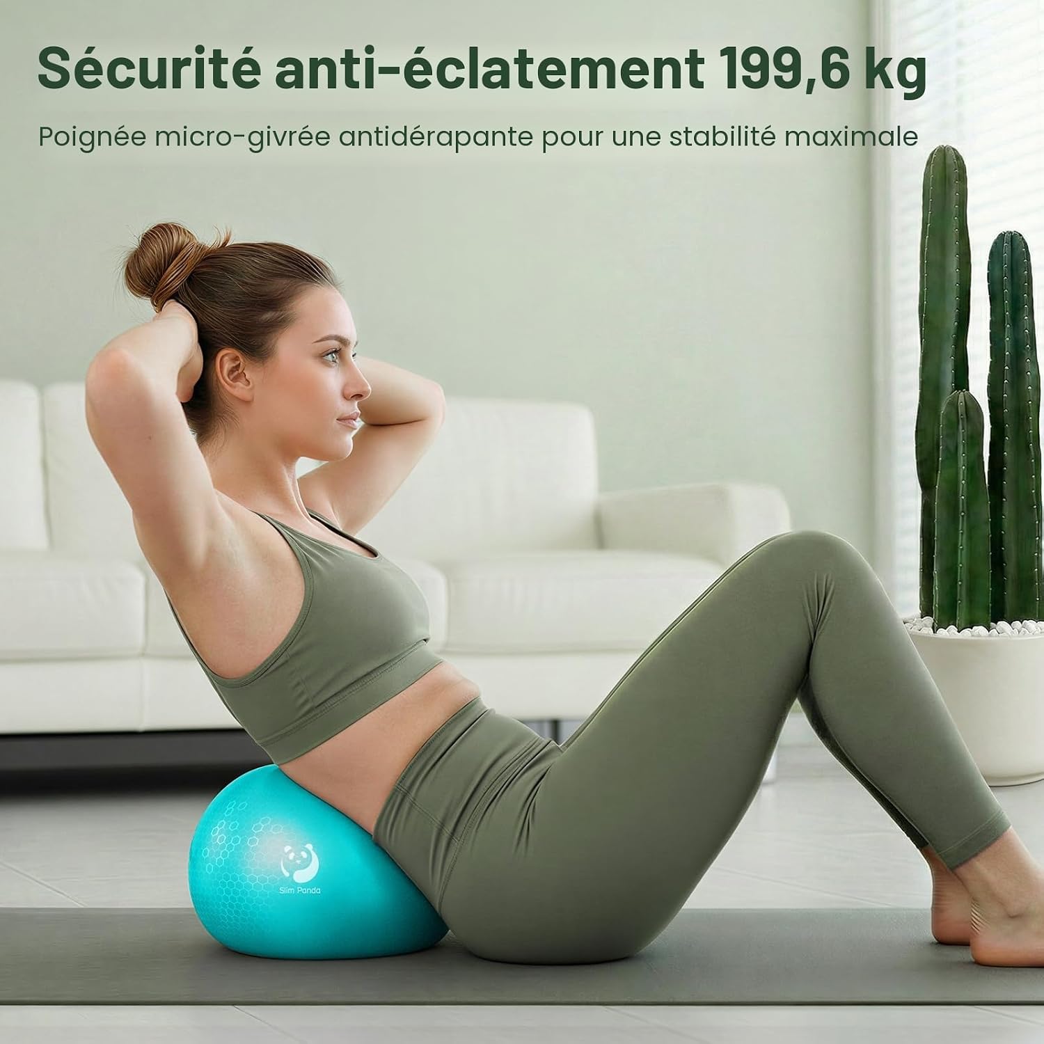 Detalle de Slim Panda Ballon Pilates 23 cm