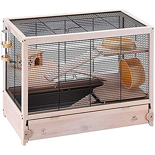 Ferplast HAMSTERVILLE jaula de madera para hámsteres 🐹