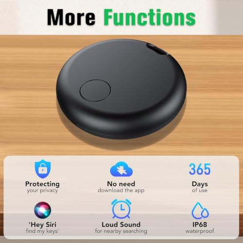 Thumbnail 6 de Smart Tracker Tags 4 Pezzi di aowoka per Apple Find My: localizzatore Bluetooth IP67 con batteria sostituibile