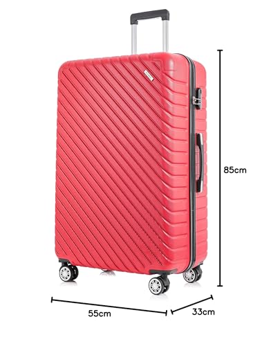 Thumbnail 10 de FLYMAX 32" Extra Large 125 Litre ABS 4-Wheel Suitcase review