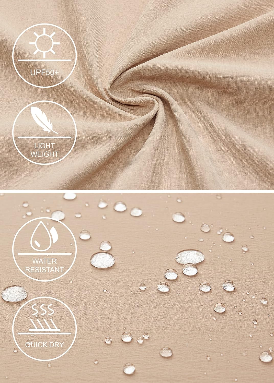 Thumbnail 4 de Libin Men’s Golf Shorts (7"/9") Flat-Front Hybrid Quick-Dry, Water-Resistant