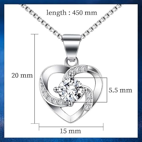 Thumbnail 2 de BOCHOI Collar de Pareja plateado para ella 📷