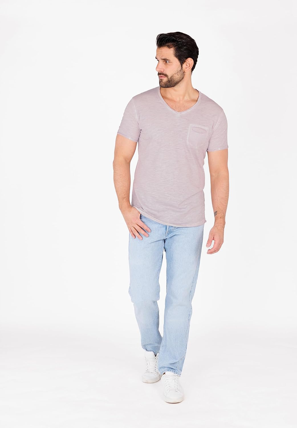 Detalle de Key Largo Soda New V-Neck T-Shirt Homme