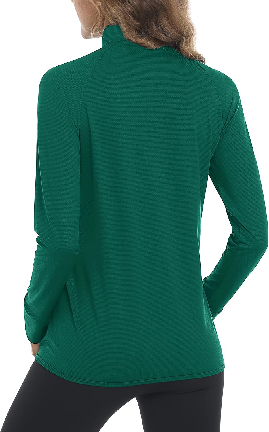 Detalle de MAGCOMSEN Women's UPF 50+ Lightweight Athletic Jacket: Full Zip Sun Protection for Outdoor Activities