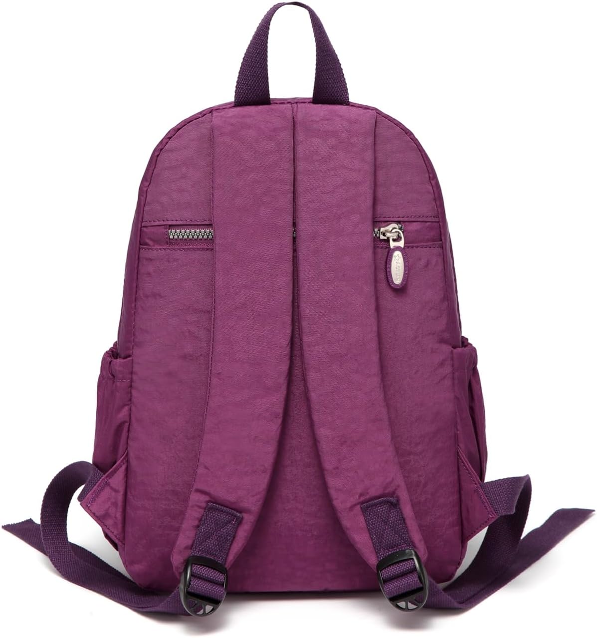 Detalle de AOTIAN Women’s 9L Lightweight Sturdy Nylon Handy Backpack in Purple