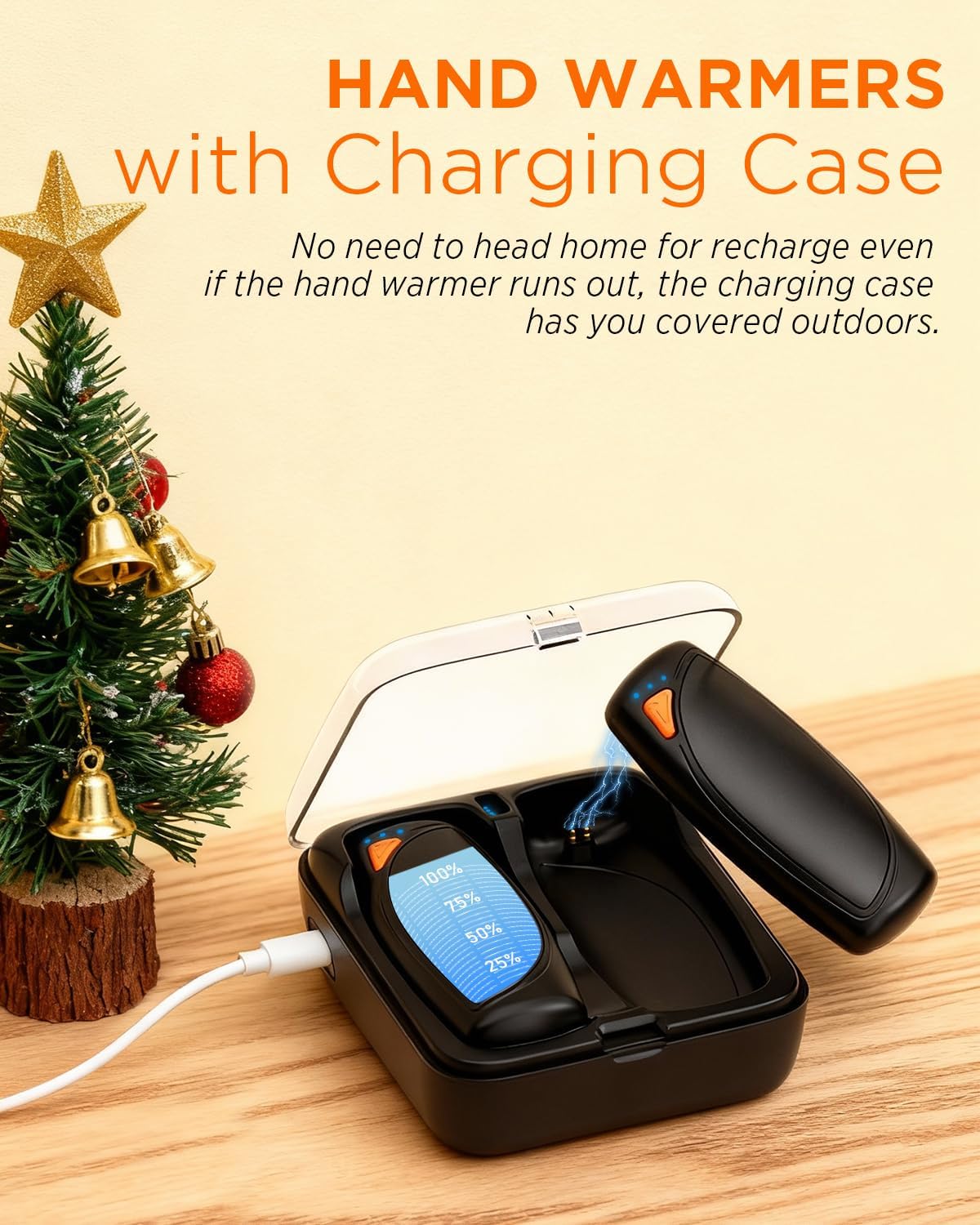 Detalle 2 de Hand Warmers Rechargeable 14,000mAh