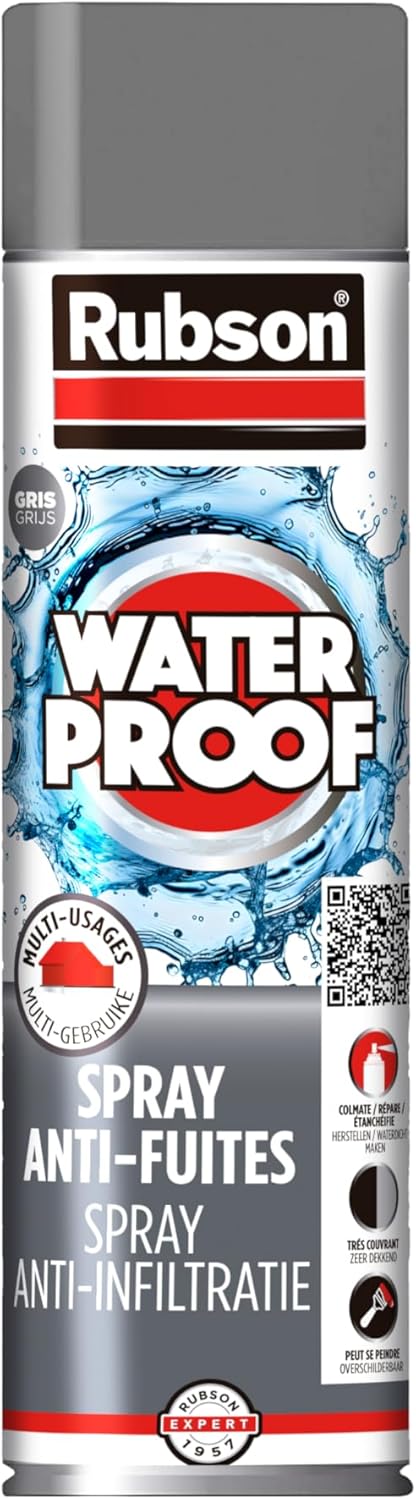 Thumbnail 6 de Rubson Revêtement Waterproof en Spray Anti-Fuites Noir — aérosol 300 ml