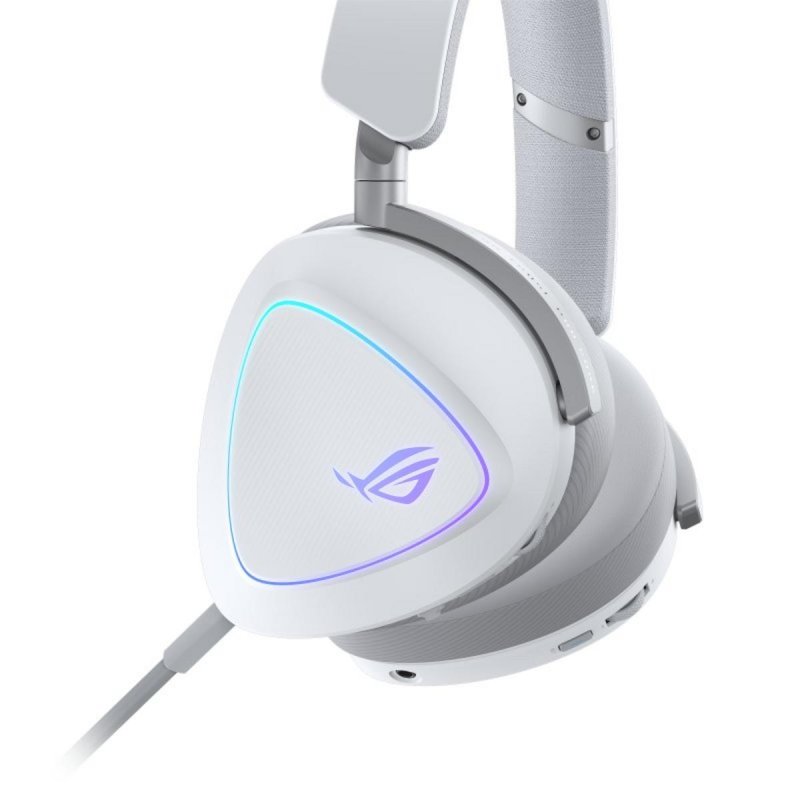 Detalle 2 de ASUS ROG Delta II Inalámbrico/Alámbrico: auriculares gaming con 140 h de autonomía y iluminación RGB