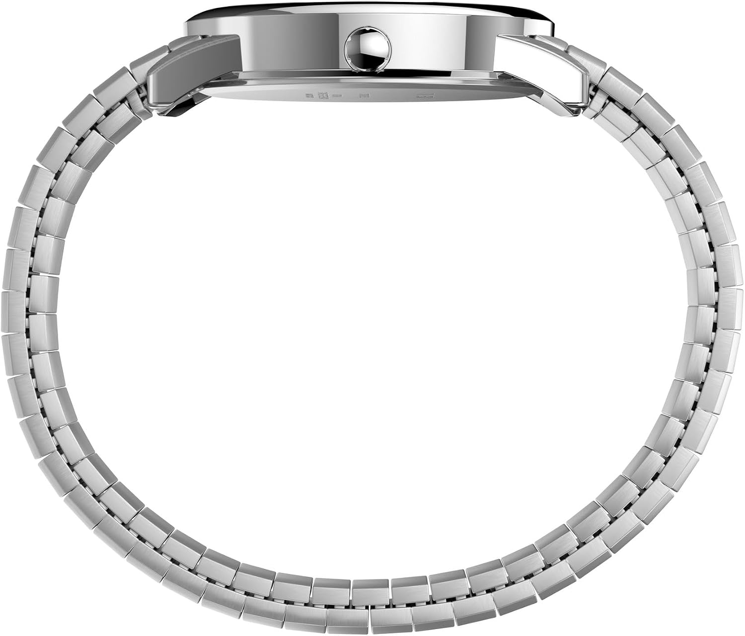 Detalle de Timex Easy Reader Herren-Armbanduhr T2H451 – Edelstahl, 35 mm, Datumsfenster