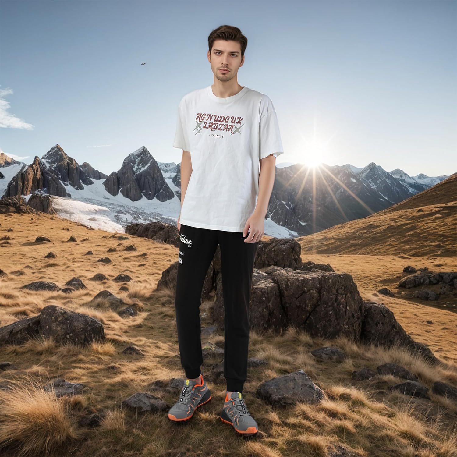 Thumbnail 6 de VENROXX Traillaufschuhe Herren – leichte, atmungsaktive Outdoor-Trekkingschuhe mit rutschfester Sohle (Gr. 39–48)