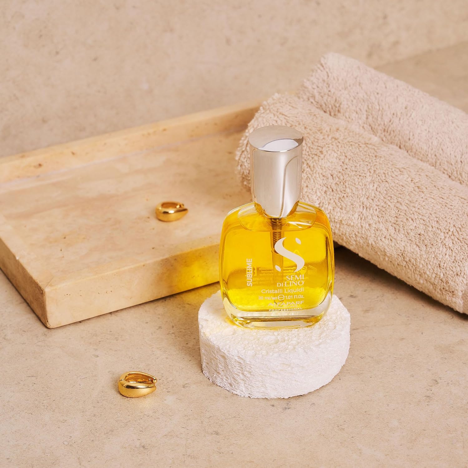 Thumbnail 4 de ALFAPARF MILANO PF025388 Cristalli Liquidi Hair Oil Serum with Heat Protection