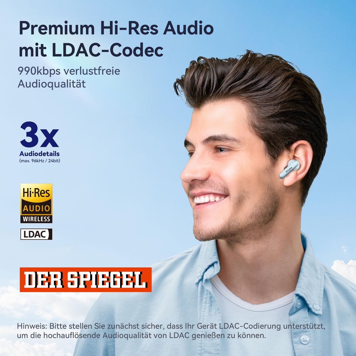 Detalle 2 de EarFun Air 2 Bluetooth In-Ear Kopfhörer