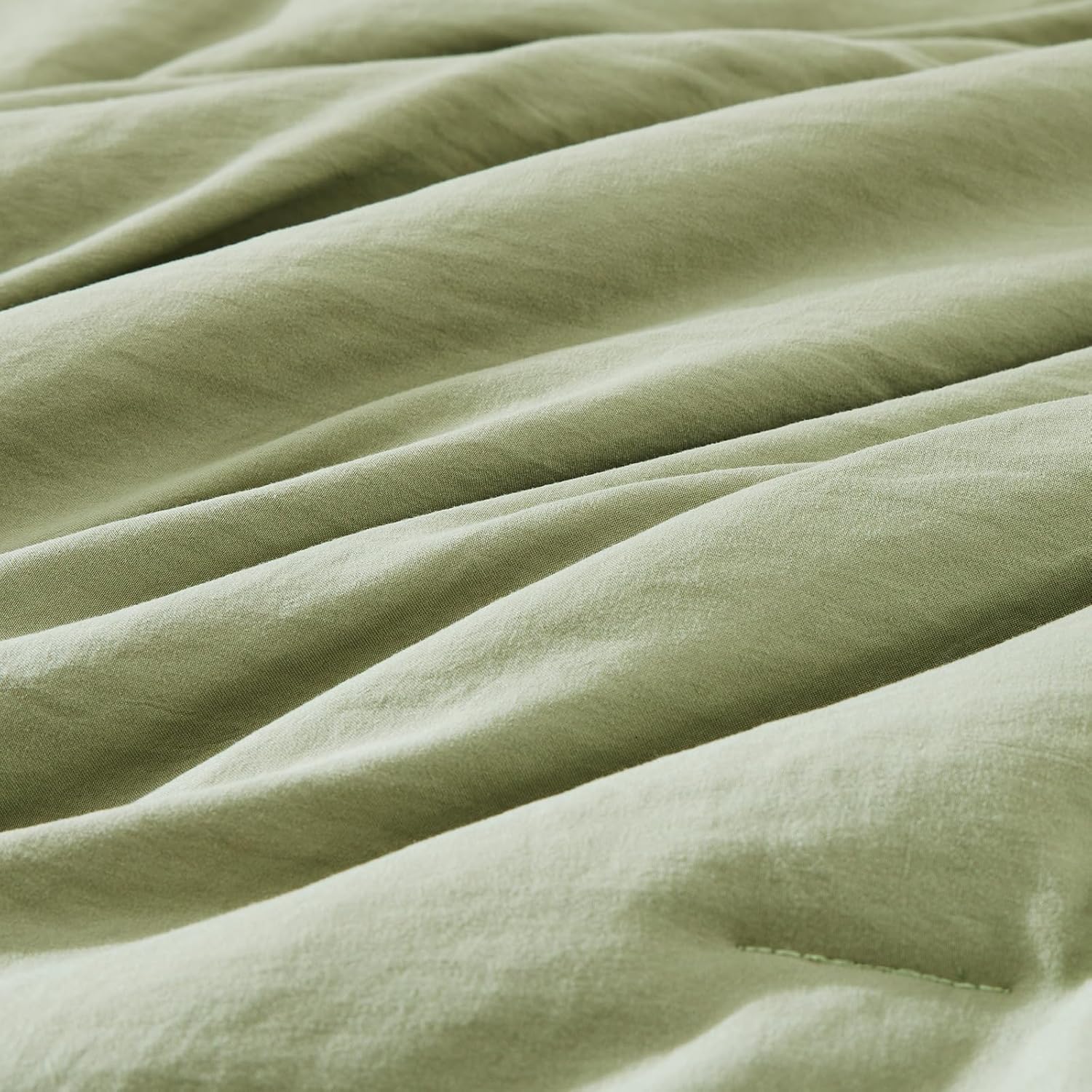 Detalle 2 de WRENSONGE Queen Comforter Set 7-Piece Sage Bedding