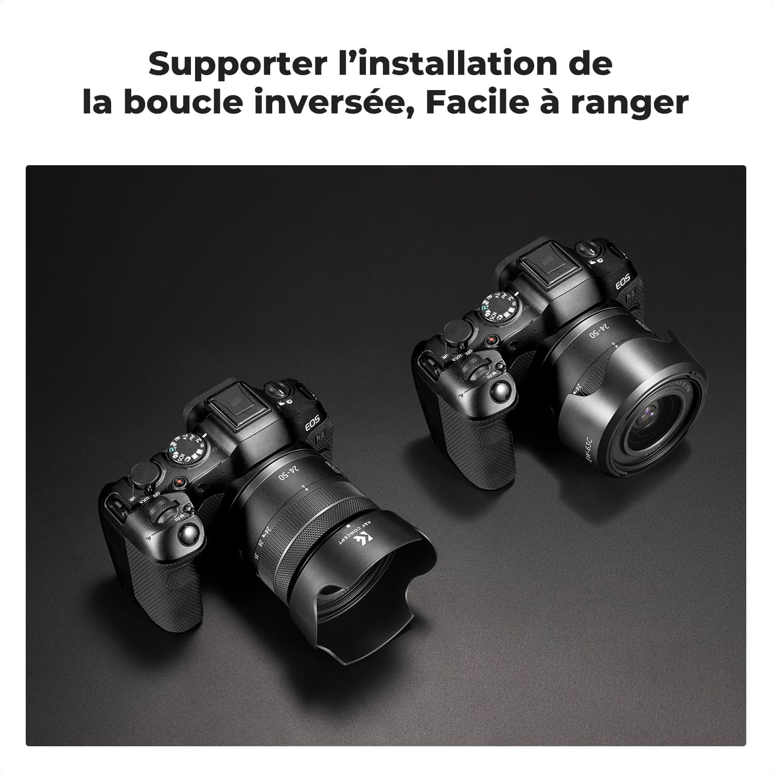 Thumbnail 4 de K&F CONCEPT EW-63C Pare-soleil pour 58 mm