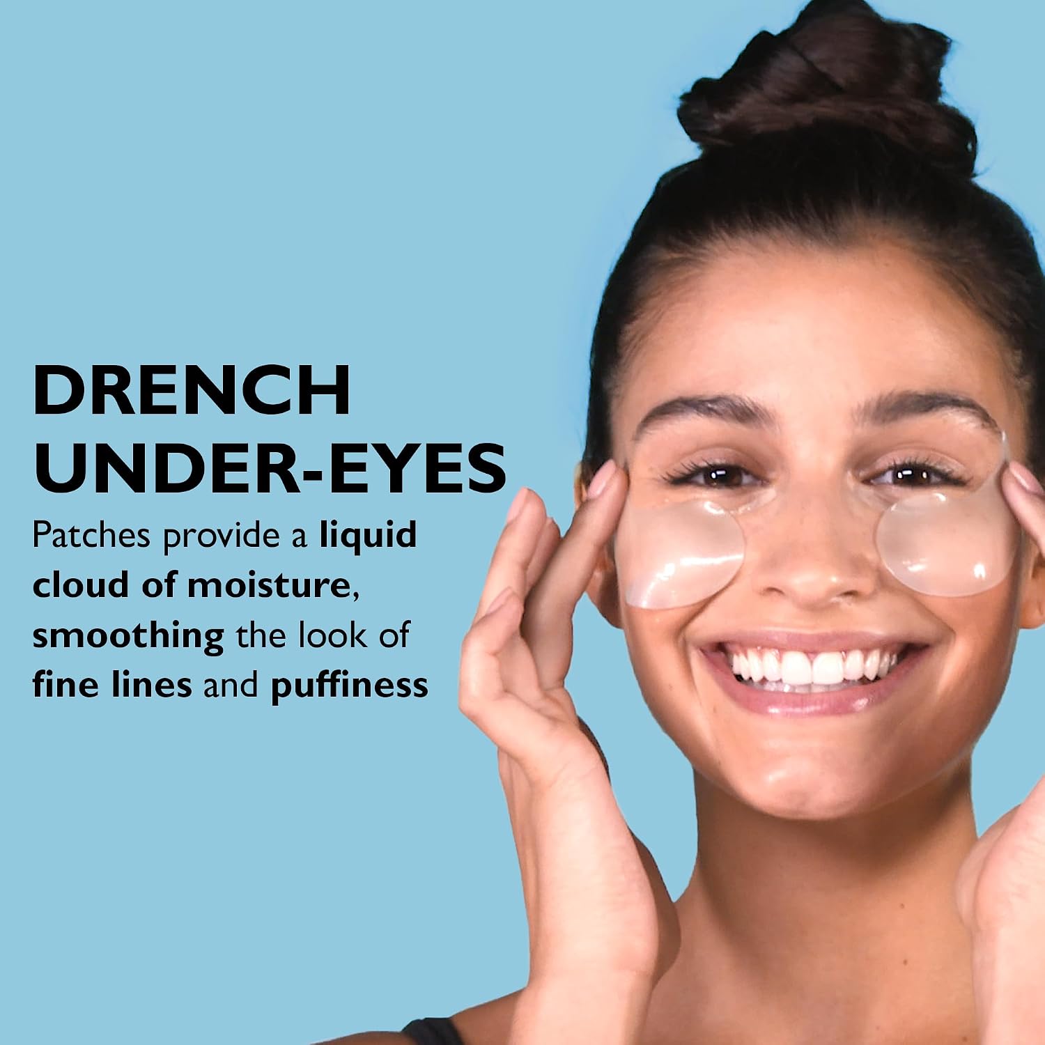 Detalle 2 de Peter Thomas Roth Water Drench Hyaluronic Cloud Hydra-Gel Eye Patches (60 Stück) für Feuchtigkeit und frischer wirkende Augen