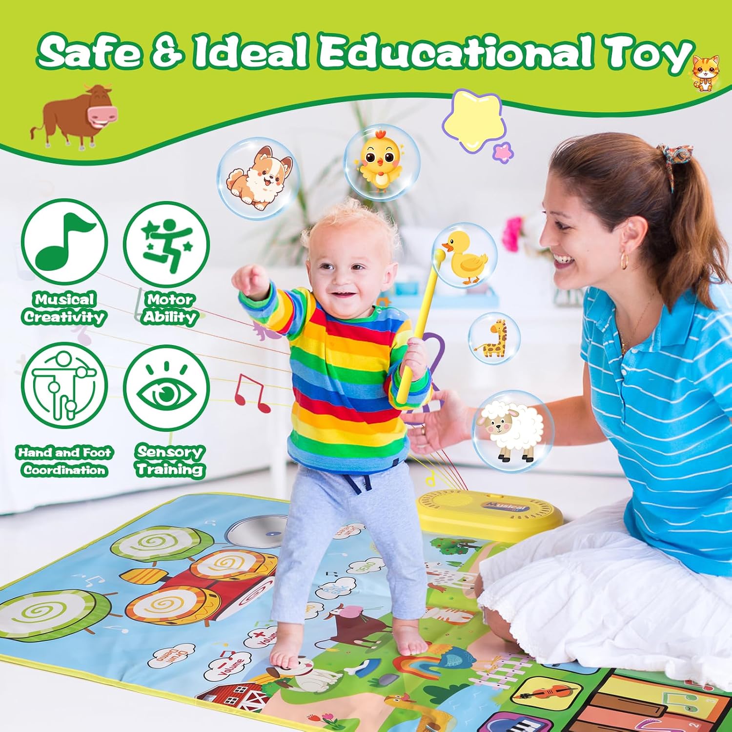 Thumbnail 5 de Lavliy Music Mat Montessori toy for 1–3 years